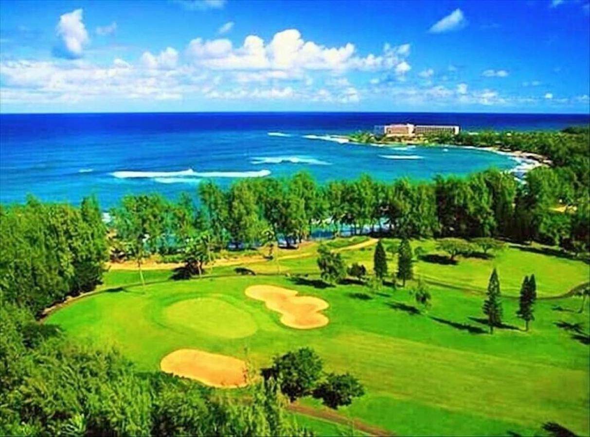 Turtle Bay Escape Golf Course Front, By The Beach Villa Kahuku Bagian luar foto