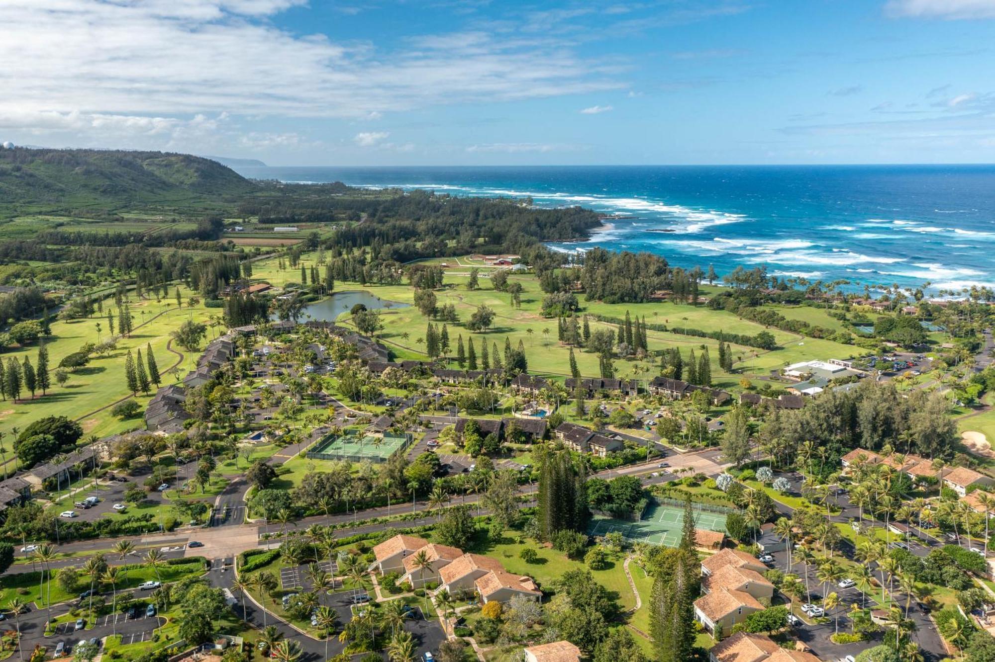 Turtle Bay Escape Golf Course Front, By The Beach Villa Kahuku Bagian luar foto